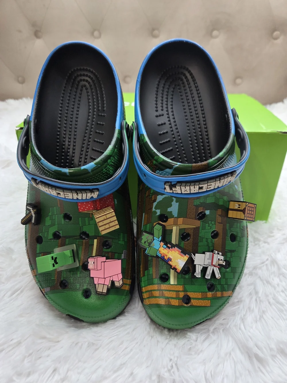 Crocs‎ Minecraft Classic Clog Men’s 12 NWT